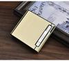 Xy002A Encendedor a Prueba de Viento de Carga Directa Caja de Cigarrillos Caja Automática de Veinte Cigarrillos Encendedor de Regalo para Hombre Logo Personalizado