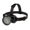 Lanterna de Cabeça Portátil para Exterior com 10 LEDs, Grande Iluminação de Área, Leve, Iluminação Ultra-Brilhante Montada na Cabeça, Longa Duração da Bateria