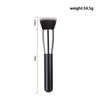 Pincel grande suelto transfronterizo de pelo suave, pincel de maquillaje de cabeza plana, pincel de base, pincel de reparación de cabeza oblicua, herramienta para rubor