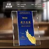 Placa de Prêmio de Cristal Personalizada, Medalha de Honra de Alto Padrão, Prêmios de Reunião Anual, Troféu de Funcionário Destaque, Certificado de Lembrança de Campeão