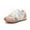 Tenis de Encaje para Niñas 2026 Verano Nuevos Versátiles Casuales para Niñas Pequeñas con Superficie de Malla