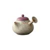 Tetera Cerámica Zorro de Nueve Colas Pintada a Mano Tetera Japonesa con Asa Lateral Juego de Té Kung Fu Tetera Portátil Olla Individual con Agujero para Bola de Infusor