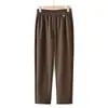 Ropa para mujeres de mediana edad y mayores, pantalones estilo mamá, nuevo y elegante para otoño de 2026, holgados, casual, talla grande, cintura alta, pantalones rectos