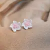 Brincos Agulha de Prata Super Fada Versátil Luxo Leve Design de Nicho Estilo Ins Celebridade Dama Elegante Brincos Doces