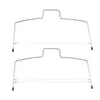 Acero Inoxidable Pastel Capas Pan Tostado Capas Empalmador Ajustable Pastel Empalmador Herramienta para Hornear