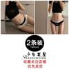 Ropa interior de algodón puro dulce, fresca, sexy para mujer, sexy con recortes, con letras, deportiva, de talle medio-bajo, tipo hipster, nuevo estilo 2023