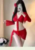 Biquíni Sexy de Quatro Peças para Mulheres, Estilo Coreano Ins Estilo Puro Desejo, Push-Up para Seios Pequenos, Roupa de Banho Super Delicada com Proteção Solar