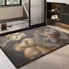 Novo tapete de banheiro, tapete de chão absorvente de água e antiderrapante para o lavatório, capacho para porta de entrada, tapete absorvente de água de diatomita de luxo leve para casa