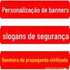 Bandeiras Coloridas para Mastros, Faixas Horizontais, Faixas Verticais, Anúncios de Noivado e Casamento, Slogans Promocionais para Impressão, Escolar e Empresarial