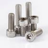 Tornillos de Acero Inoxidable de Cabeza Cilíndrica con Hexágono Interior, Tornillos de Alta Resistencia, Galvanizados, de Cabeza Cilíndrica con Hexágono Interior, Tornillos y Pernos para Máquina