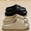 Chinelos de EVA para homens, sandálias de calçar para uso externo para mulheres, sandálias de praia femininas, chinelos fechados femininos, sapatos de casa