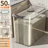 Cubo de Arroz Sellado para Uso Doméstico, a Prueba de Insectos y Humedad, Contenedor de Grano de Grado Alimenticio, Contenedor de Gran Capacidad para Almacenamiento de Harina, Contenedor para Almacenar Arroz