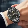 Nuevo reloj para hombre Longbo, reloj de pulsera de moda de negocios para hombre, venta directa de fábrica TK 83872 Longbo