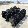 La rueda guía del cargador rastrillo subterráneo de mina de carbón tiene una gran capacidad de carga y es resistente a los impactos Rueda guía del cargador rastrillo P-30B