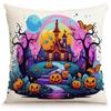 Nova Fronha de Linho Abóbora Caveira Festa de Halloween Sala de Estar Fronha Decorativa Quarto Capa de Almofada Transfronteiriça