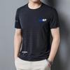 Camiseta Masculina de Secagem Rápida Verão Manga Curta Solta Refrescante Respirável Fitness Corrida plus size Elástica Roupas de Secagem Rápida Manga Curta Esportiva