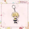 Sailor Moon Conejo Luna Agua Hielo Luna Llavero de Acrílico Colgante Lindo Creativo Llavero Colgante