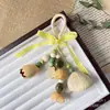 Carrillones de Viento de Conchas Producto Terminado, Artesanías Hechas a Mano, Sanación Sonora, Sonajeros, Colgantes de Carrillones de Viento de Conchas, Lindos