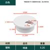 Tapa Agujero de Entrada de Cables para Escritorio de Aleación de Aluminio con Cepillo, Canaleta de Cables para Muebles, Agujero para Cables, Tapa Decorativa para Apertura de Escritorio de Oficina de 50 mm