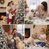 100 Peças Enfeites de Bola de Natal, Conjunto de Enfeites de Natal Inquebráveis com Embalagem de Presente de Mão para Árvore de Natal