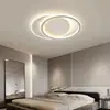 Zhongshan Iluminação Luminária de Teto para Sala de Estar Simples Espectro Completo Proteção para os Olhos Quarto Principal Sala de Estudo Casa Inteira 6 Branco + Ferro Preto Outro