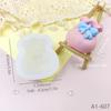 Bolsa de la suerte de Año Nuevo molde de silicona lazo bolsa de la suerte decoración de pastel de mousse suministros molde de jabón hecho a mano DIY molde de pellizco