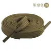 [02] Cordones de Poliéster Planos Huecos Gruesos de Doble Capa de 1 cm Adecuados para Tenis Aj, Zapatos de Lona y Zapatos Deportivos
