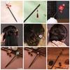 Horquilla para falda con cara de caballo, accesorios para la cabeza, tocado Hanfu, disco para la parte posterior de la cabeza, horquilla antigua, nueva borla china, accesorios para el cabello paso a paso para mujeres