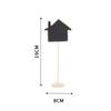 Decorações DIY bar decorações mini suculentas cartão de quadro de mensagens criativas de madeira quadro-negro decoração de casa