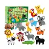 Kit de Arte de Costura com Feltro Transfronteiriço para Crianças Pacote de Material de Educação Infantil Terno Divertido de Costura DIY de Natal