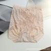 Calcinha Sexy de Renda Estilo Palácio Francês Retrô para Mulheres, Cintura Alta, Controle de Barriga, Levanta Bumbum, Renda Confortável, Forro Bacteriano de Algodão