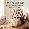 Nuevo Estilo Universitario Versátil Simple Gran Capacidad Para Clase Llevar Libros Bolso Cruzado Mujer Insignia Transparente Bolso Cruzado Muñeca Bolso para Dolor