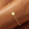 Aliexpress Pulseira de Rugby Transfronteiriça Nova Moda Casual Estilo Esportivo Diário Versátil Corrente de Pulso Personalizada para Mulheres