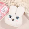 Cabeça de Boneca Coelho de Pelúcia Desenho Animado, Acessórios de Coelho de Pelúcia Fofos, Tiara Feita à Mão, Chaveiro, Acessórios de Animal para DIY