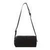 Bolsa de temperamento de luxo leve 2026 bolsa feminina versátil de grande capacidade bolsa transversal cilíndrica bolsa de textura retrô feminina