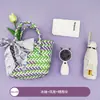 Bolsa tejida empresa de regalos para enviar bienestar al empleado día de la madre día de la enfermera regalo taza térmica ventilador traje de regalo para la mano