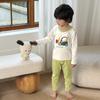 Conjunto de Ropa Antibacteriana 7A para Bebé de Otoño Ropa Interior de Algodón Puro Clase A para Niños Ropa Térmica Infantil Nuevo Modelo Otoño/Invierno