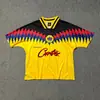 Comércio exterior atacado marca de tendência de rua europeia e americana Ilha de Alcatraz camiseta esportiva de manga curta roupas de futebol polo respirável roupa de casal