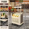 Carrito de compras plegable y ligero para uso doméstico, carrito de supermercado, carrito de picnic, carrito de entrega de paquetes y carrito de carga pequeño