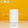Botellas dispensadoras portátiles de crema facial y contorno de ojos para cosméticos 60 ml - 180 ml tipo spray blanco y negro botellas de crema de gran capacidad
