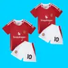 Uniformes de Futebol Infantis, Ronaldo, Mbappé, Camisas AC, Uniformes de Equipe de Escola Fundamental, Camisetas Esportivas de Manga Curta, Cadeia de Suprimentos de Fábrica Atacadista de Comércio Exterior
