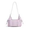 Bolso cruzado nuevo para mujer, Cartera acolchada diaria para viajes de mujer, Bolso hobo lindo y esponjoso con correa de hombro ajustable