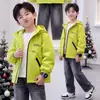 Ropa elegante de primavera y otoño para niños, chaqueta nueva 2026 para niño grande, cortavientos, ropa de exterior, top tipo chaqueta