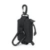 Bolsa Táctica para Llaves de Exterior Tipo Gancho Billetera para Monedas Bolsa de Piezas Redondas Bolsa para Auriculares Bluetooth Bolsa de Cosméticos Subbolsa Táctica