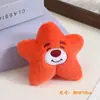 Brinquedo de Pelúcia Estrela Fofa de Desenho Animado Personalizado com Som DIY Chaveiro de Bolsa Pingente Sapato Roupas Chapéu Acessórios
