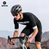 Rock Brothers Ropa de Ciclismo Tops de Manga Corta Transpirables y que Absorben el Sudor Chaquetas para Hombre Ropa para Ciclismo de Montaña y Carretera Verano