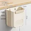 Cubo de basura de cocina para el hogar montado en la pared plegable cubo de basura de cocina puerta de gabinete cubo de almacenamiento especial venta al por mayor