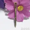 Accesorios para joyería NIANXING directos de fábrica 30*9 mm plumas de aleación