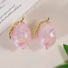 Cadena para Teléfono con Colgante de Hoja de Limón Rizado de Aleación, Cadena para Bolso, Cordón, Materiales de Accesorios DIY Populares en Vivo de Influencers de Moda