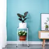 Estante de Flores Multifuncional con Forma de Corazón para el Hogar, Estante de Almacenamiento de Múltiples Niveles para Sala de Estar de Piso, Estante Móvil para Macetas